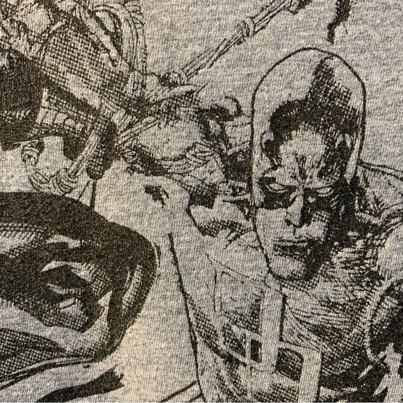 🔥5/$20🔥 “Marvel Comics” Superheros Gray Tee size M - Picture 4 of 7